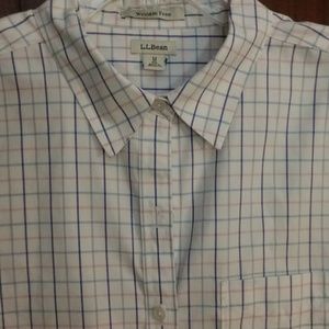 Women's winkle free pinpoint oxford shirt